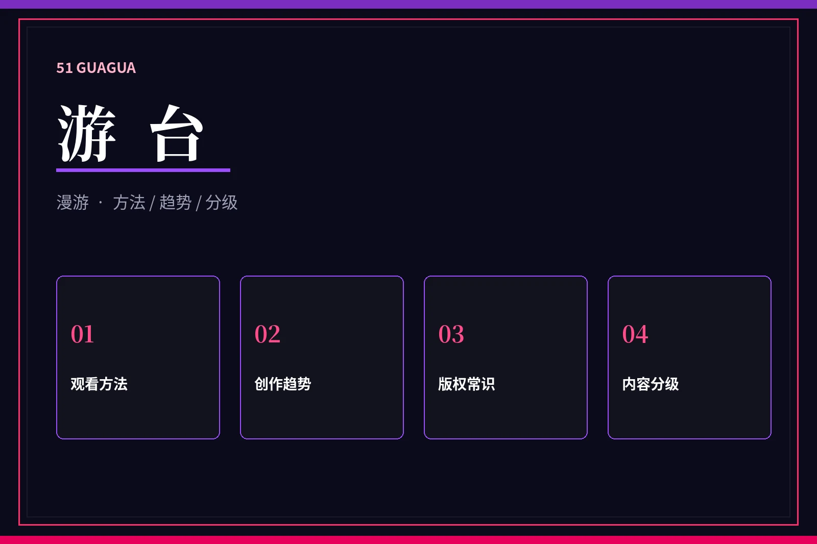 游台阅读索引